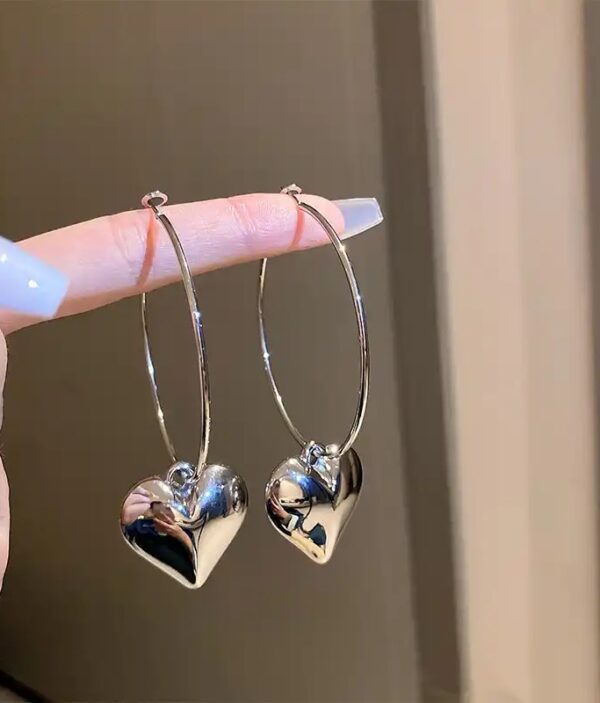 Boucles d’Oreilles B172 - Coeur