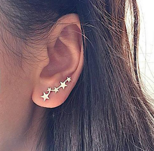 Boucles d’Oreilles B114 - Étoile