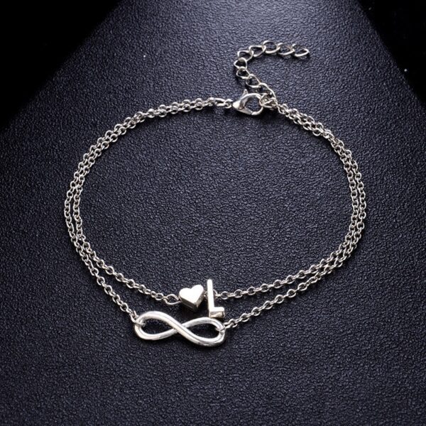 Bracelet A037 - Infinity - Alphabet