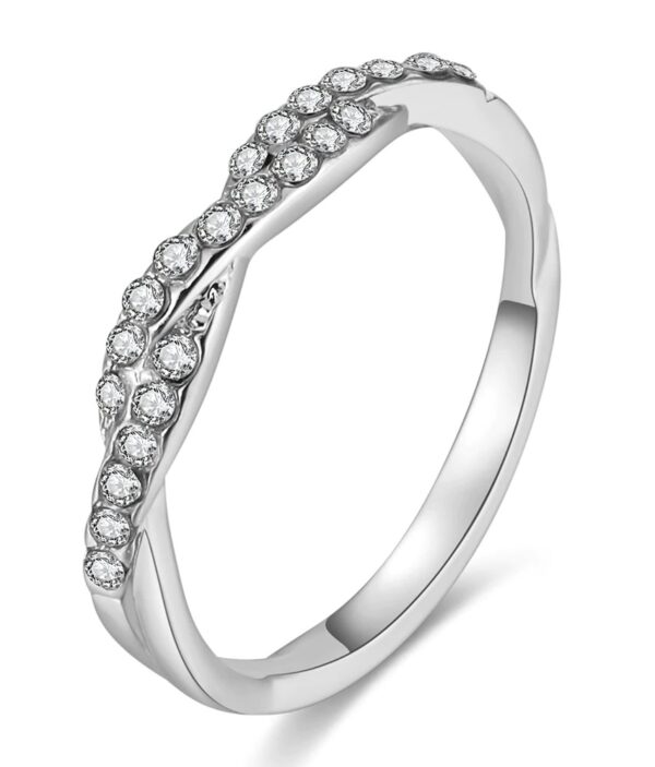 Bague Femme C07 - Torsadé