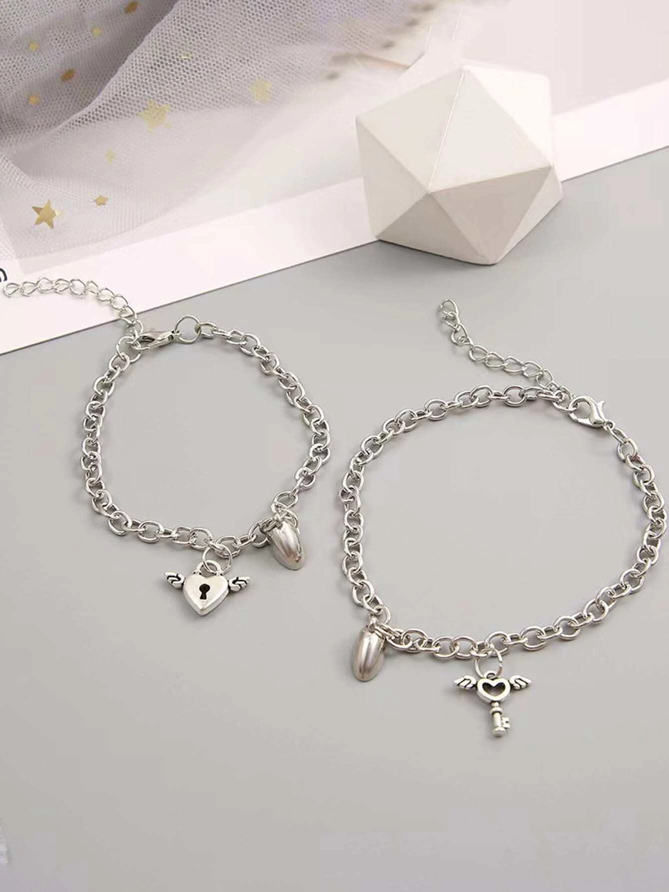 Bracelet Couple C016 - Magnétique – Image 3