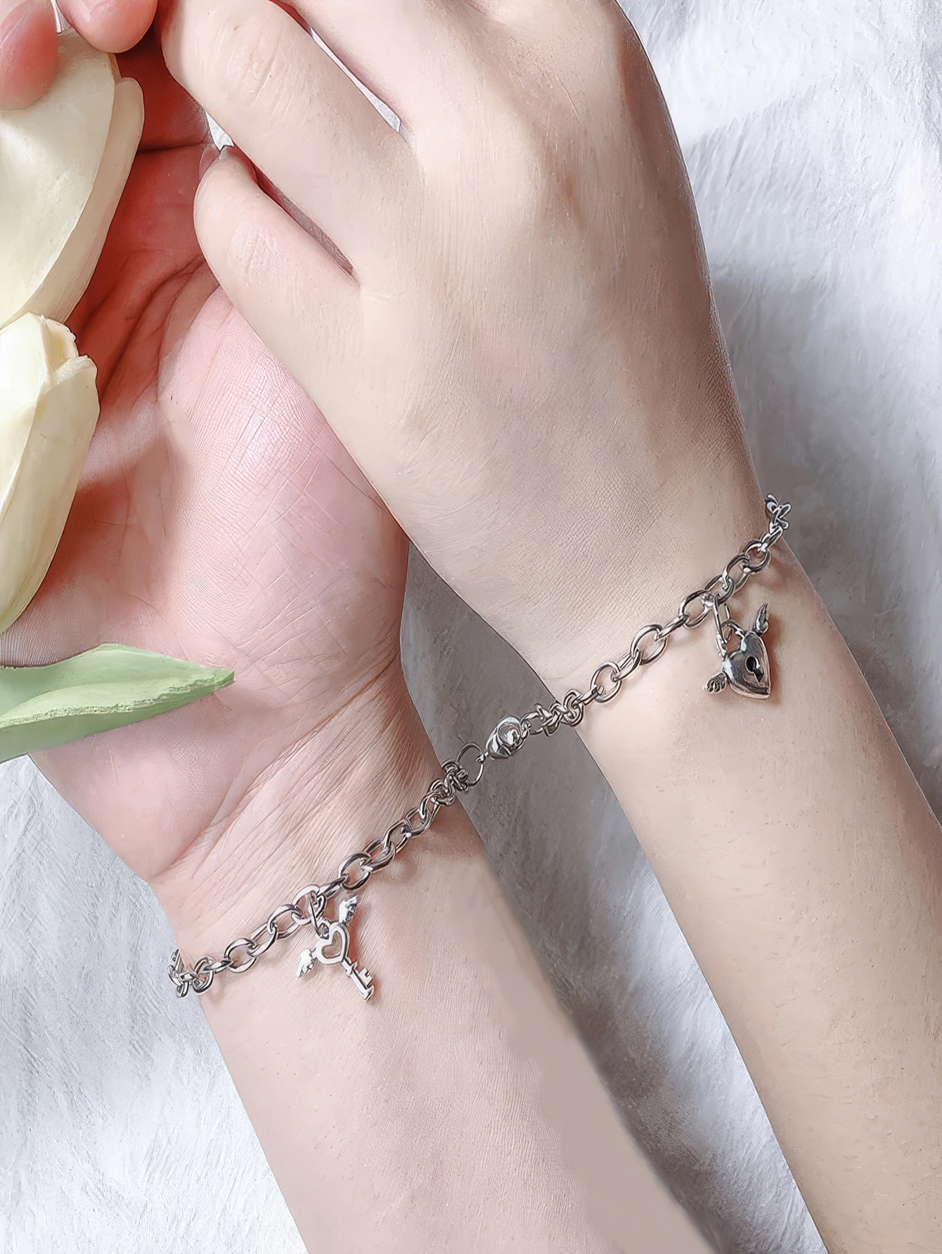 Bracelet Couple C016 - Magnétique – Image 2