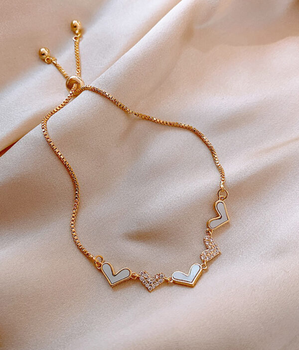 Bracelet A040 - Coeur - Fille