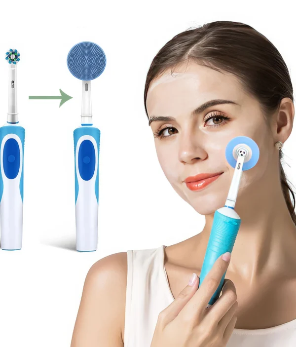 Brosse Faciale Électrique - Accessoire Compatible avec Oral-B