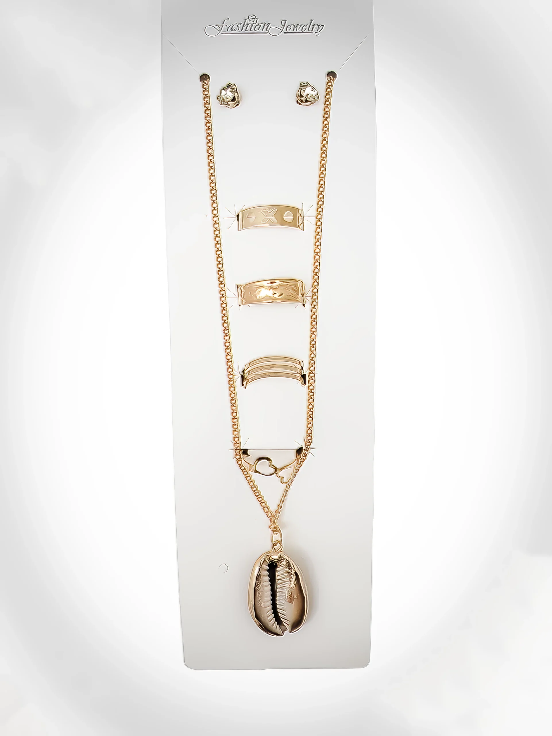 Ensemble Bijoux Femme - Élégance Coquillage