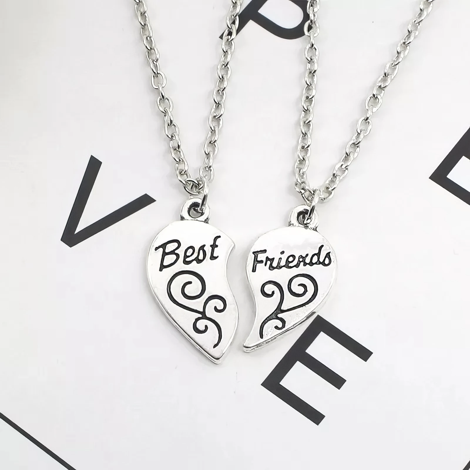 Collier Best Friends - Duo Cœur Partagé – Image 3