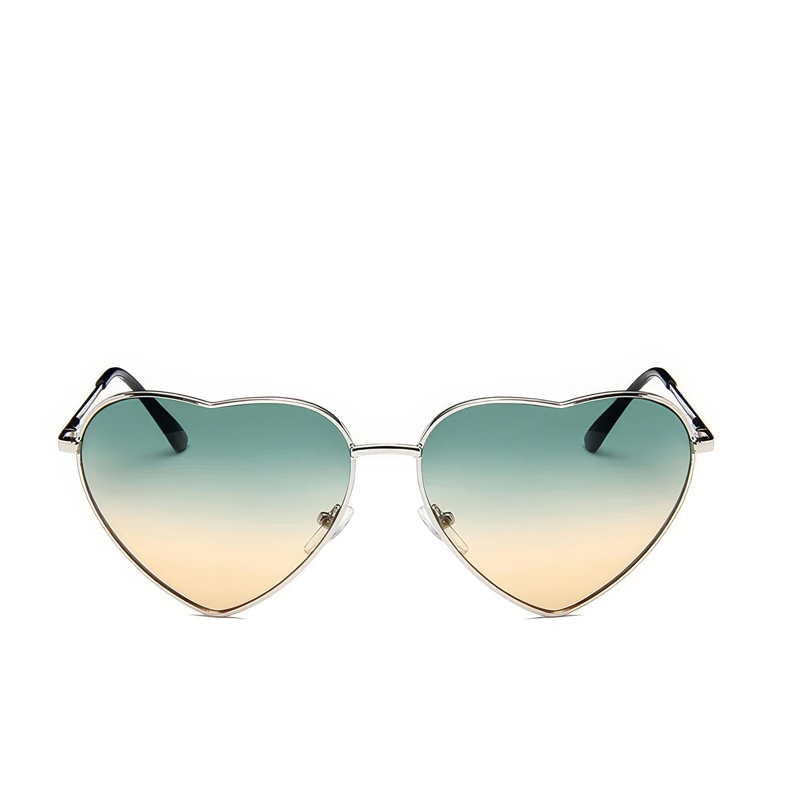 Lunettes de Soleil Femme - Design Cœur Rétro