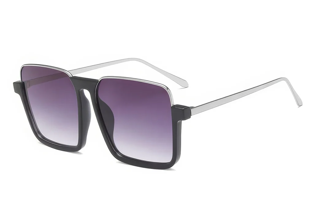 Lunettes De Soleil Design Années 80 Julio Iglesias - Monture Or Métal, Marque Cottet, Rare