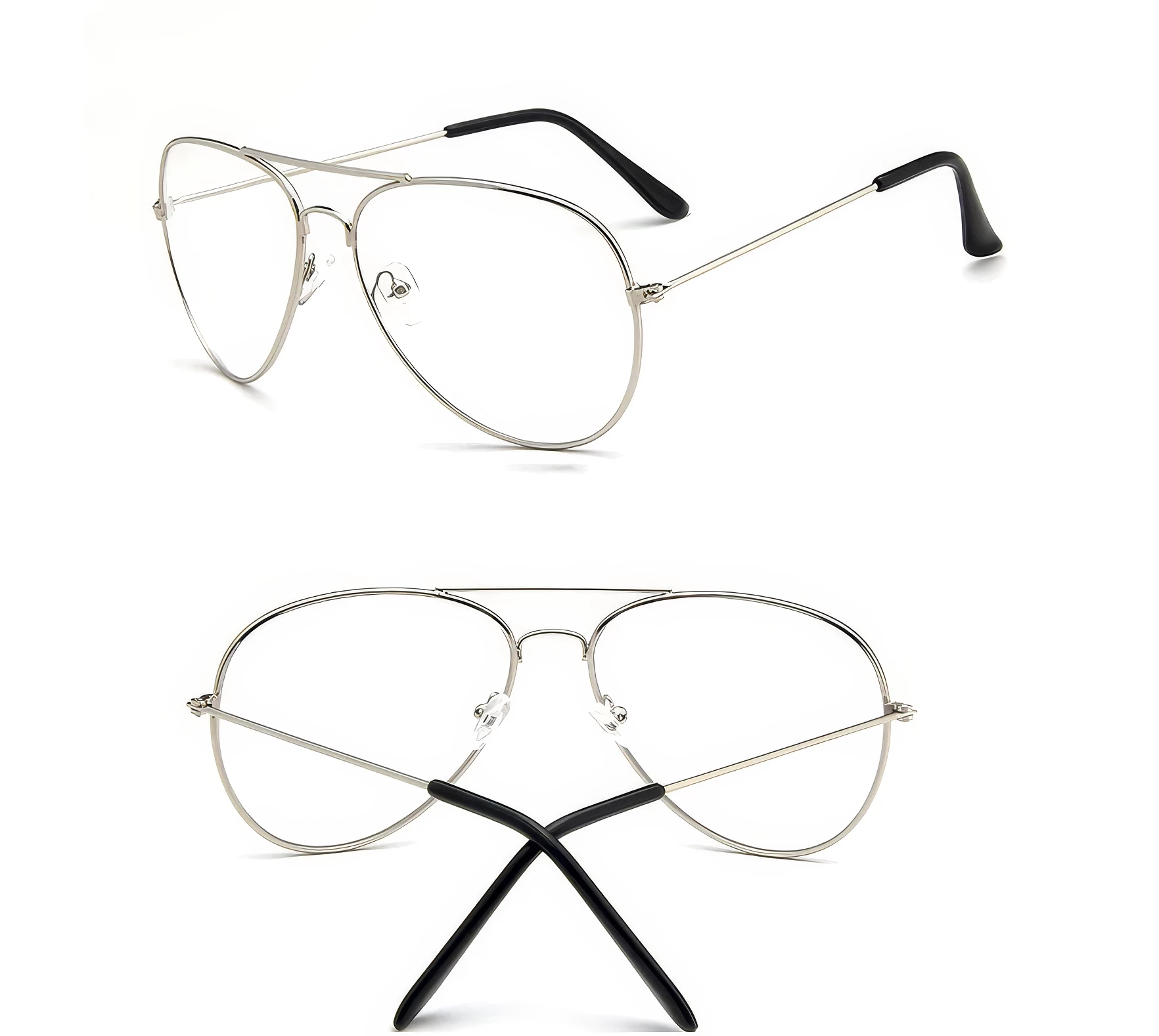 Lunettes de Vue - Style Aviateur Intemporel – Image 2