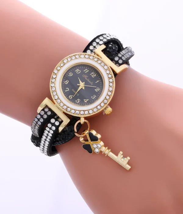 Montre Femme Bracelet - Charme Cristallin