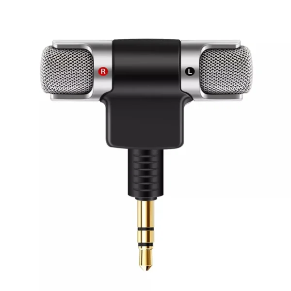 Microphone Stéréo Portable - Enregistrement Professionnel