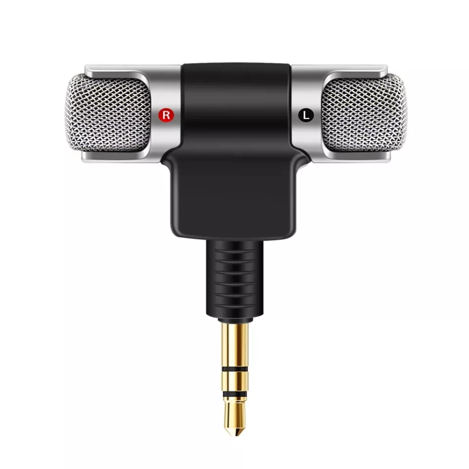 Microphone Stéréo Portable - Enregistrement Professionnel