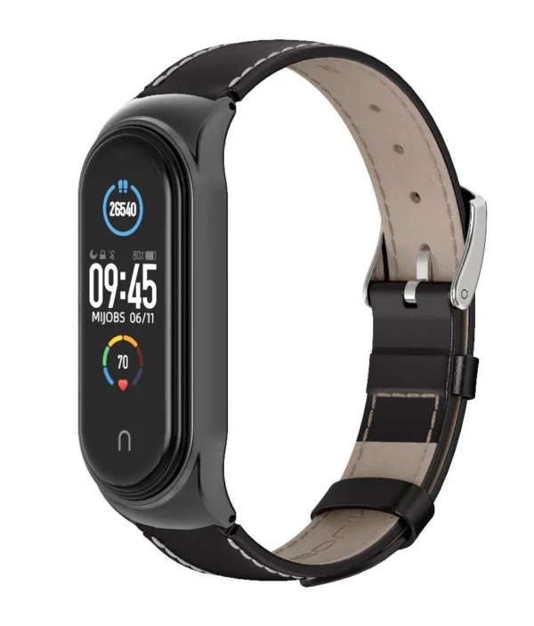 Bracelet Pour Mi Band - Élégant en Cuir