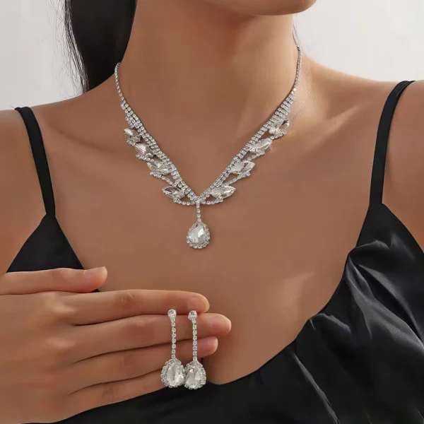 Ensemble Bijoux Femme - Élégance Cristalline