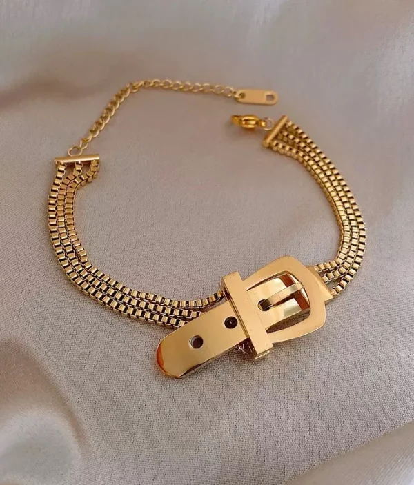 Bracelet Élégance Boucle 🖤