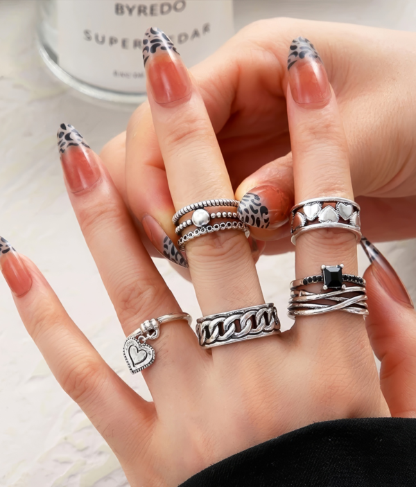 Ensemble de Bagues - Style Vintage