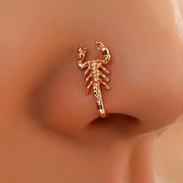Anneau de Nez - Scorpion Audacieux 🦂