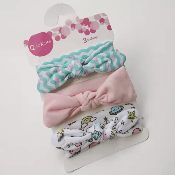 Bandeaux Bébé Ensemble - Pastel & Fantaisie