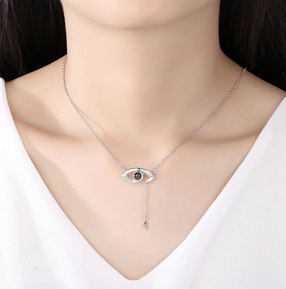 Collier Projection 100 Langues – Message d’Amour Caché 💖 – Image 4