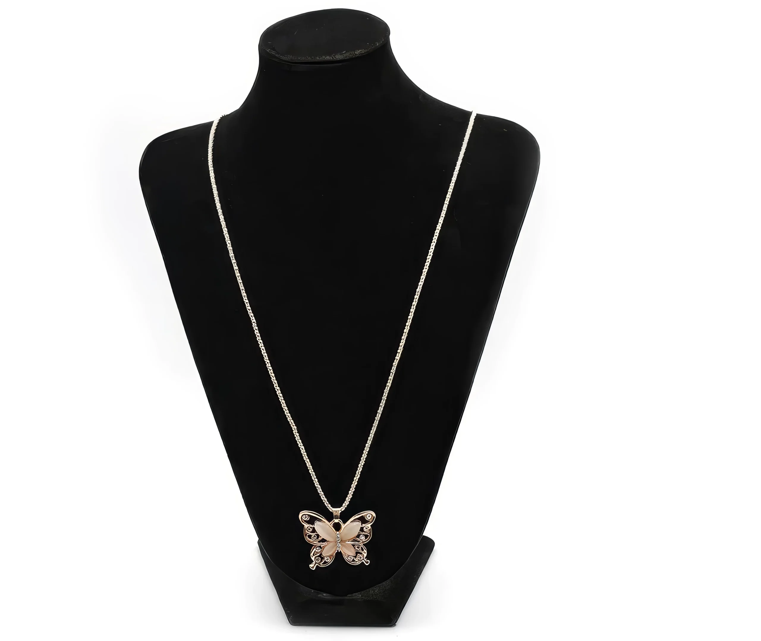 Collier Papillon Élégant – Cristaux Brillants 🦋 – Image 2