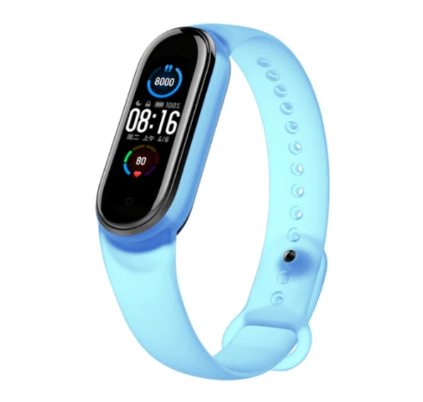 Bracelet Transparent pour Mi Band - Silicone Réglable – Image 3
