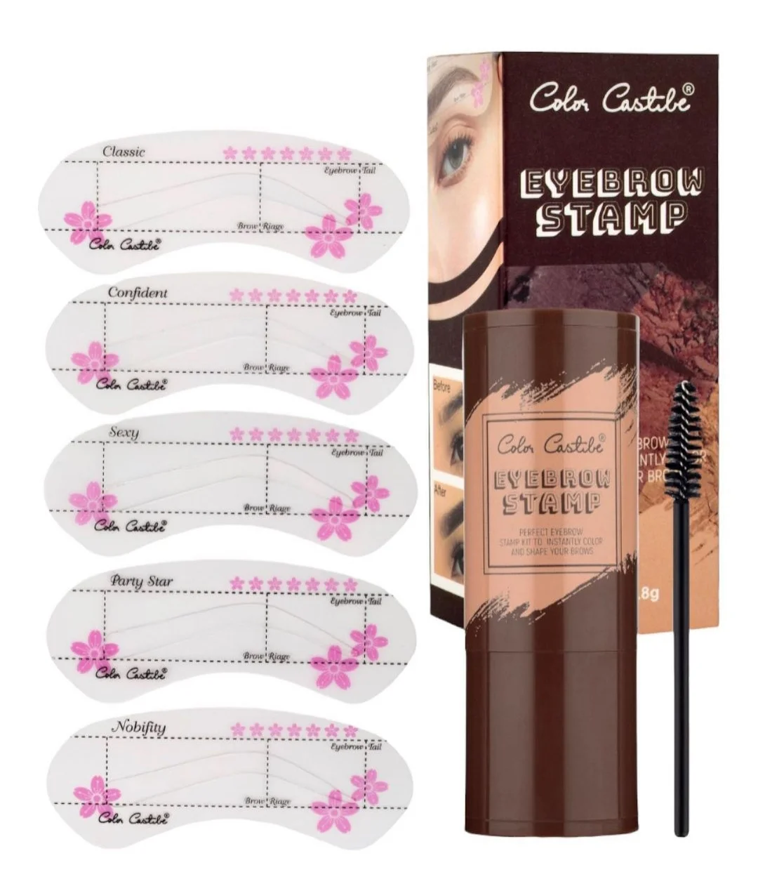 Tampon à Sourcils – Kit de Définition Rapide