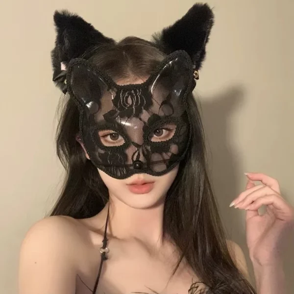 Masque Chat en Dentelle 🐾