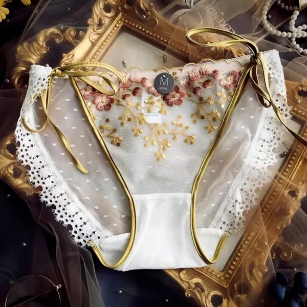 Culotte Broderie Couture Luxe ✨