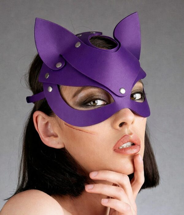 Masque Design Félin Audacieux 🟣