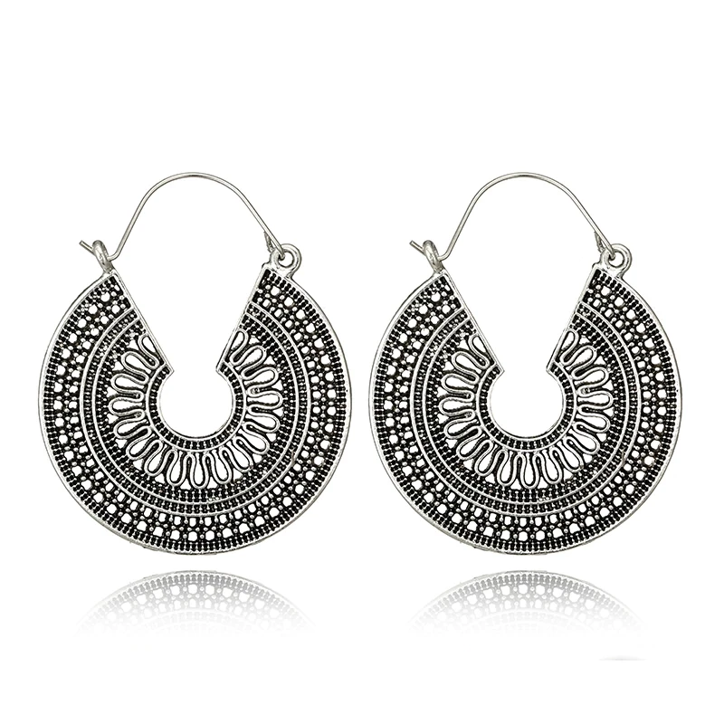 Boucles d’Oreilles Pendantes Bohèmes 🌙 – Image 2