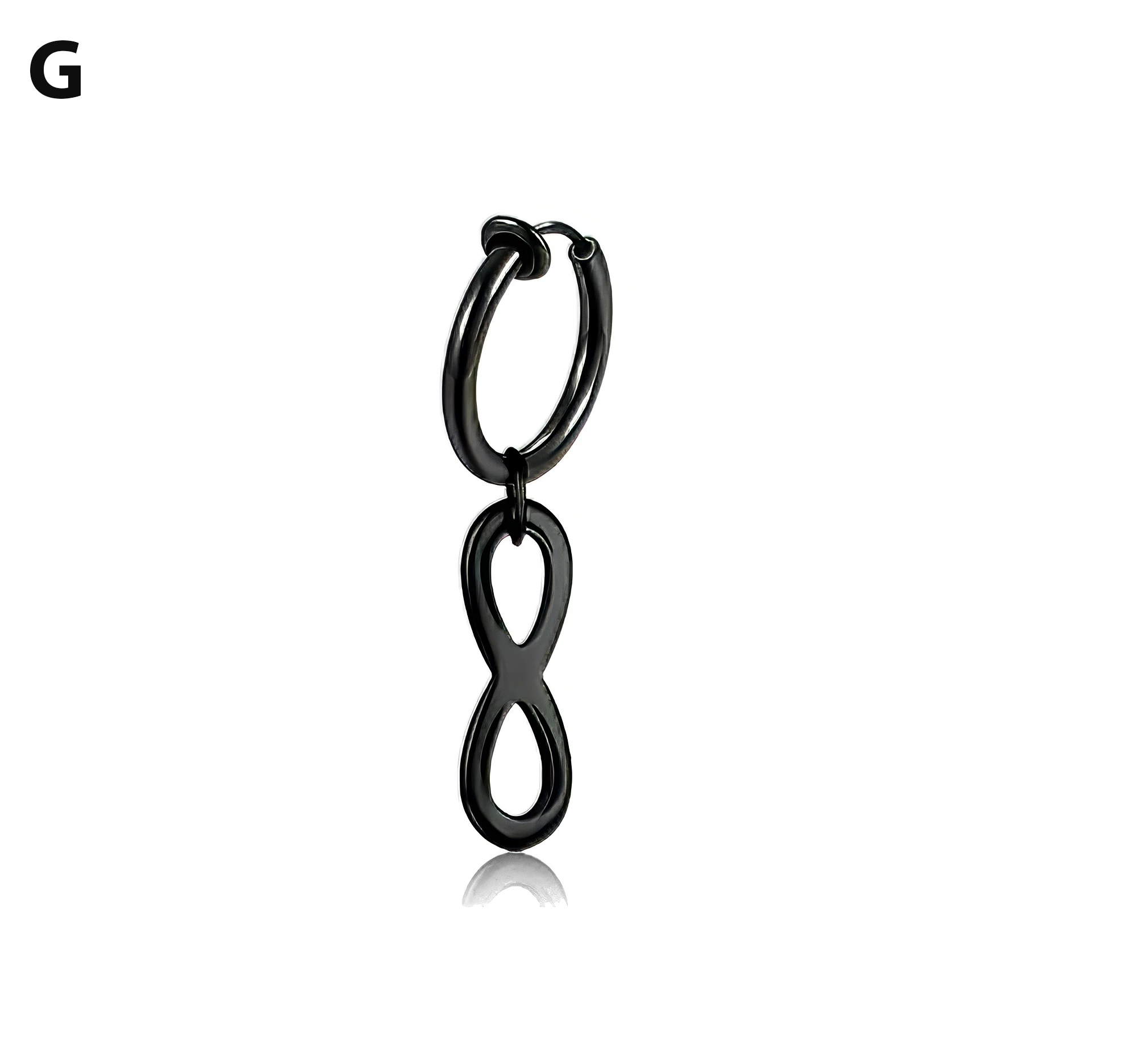 Boucle d’Oreille Homme Sans Piercing 🖤 – Image 8