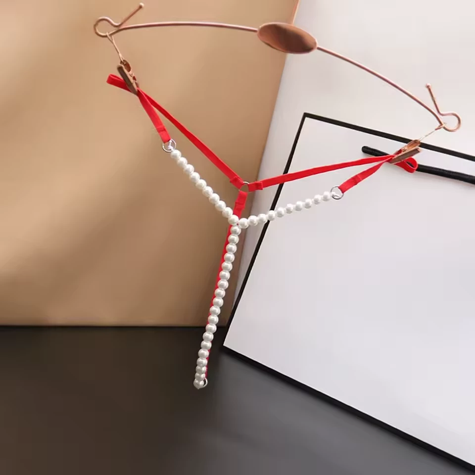 String Bijou avec Perles Élégantes 🤍 – Image 2